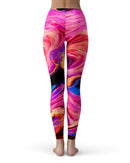 Liquid Abstract Paint V24 - All Over Print Womens Leggings / Yoga or Workout Pants