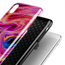 Liquid Abstract Paint V24 - iPhone X Swappable Hybrid Case