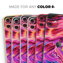 Liquid Abstract Paint V24  - Protective Skin Wrap & Decal – Compatible with iPhone SE to iPhone 17 Pro Max (All Models)