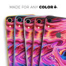 Liquid Abstract Paint V24 - Skin-Kit for the Apple iPhone XR, XS MAX, XS/X, 8/8+, 7/7+, 5/5S/SE (All iPhones Available)