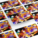 Liquid Abstract Paint V25 - Premium Protective Decal Skin-Kit for the Apple Credit Card