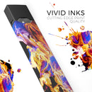 Liquid Abstract Paint V25 - Premium Decal Protective Skin-Wrap Sticker compatible with the Juul Labs vaping device