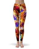 Liquid Abstract Paint V25 - All Over Print Womens Leggings / Yoga or Workout Pants