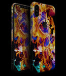 Liquid Abstract Paint V25 - iPhone XS MAX, XS/X, 8/8+, 7/7+, 5/5S/SE Skin-Kit (All iPhones Available)