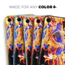 Liquid Abstract Paint V25 - Skin-Kit for the Apple iPhone XR, XS MAX, XS/X, 8/8+, 7/7+, 5/5S/SE (All iPhones Available)