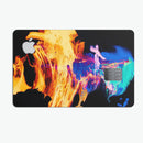 Liquid Abstract Paint V26 - Premium Protective Decal Skin-Kit for the Apple Credit Card