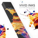 Liquid Abstract Paint V26 - Premium Decal Protective Skin-Wrap Sticker compatible with the Juul Labs vaping device