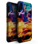 Liquid Abstract Paint V26 - iPhone XS MAX, XS/X, 8/8+, 7/7+, 5/5S/SE Skin-Kit (All iPhones Available)