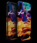 Liquid Abstract Paint V26 - iPhone XS MAX, XS/X, 8/8+, 7/7+, 5/5S/SE Skin-Kit (All iPhones Available)