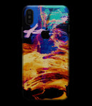 Liquid Abstract Paint V26 - iPhone XS MAX, XS/X, 8/8+, 7/7+, 5/5S/SE Skin-Kit (All iPhones Available)