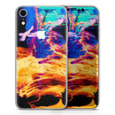 Liquid Abstract Paint V26 - Skin-Kit for the Apple iPhone XR, XS MAX, XS/X, 8/8+, 7/7+, 5/5S/SE (All iPhones Available)