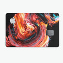 Liquid Abstract Paint V27 - Premium Protective Decal Skin-Kit for the Apple Credit Card