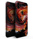 Liquid Abstract Paint V27 - iPhone XS MAX, XS/X, 8/8+, 7/7+, 5/5S/SE Skin-Kit (All iPhones Available)