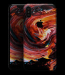 Liquid Abstract Paint V27 - iPhone XS MAX, XS/X, 8/8+, 7/7+, 5/5S/SE Skin-Kit (All iPhones Available)
