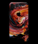 Liquid Abstract Paint V27 - iPhone XS MAX, XS/X, 8/8+, 7/7+, 5/5S/SE Skin-Kit (All iPhones Available)