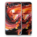 Liquid Abstract Paint V27 - Skin-Kit for the Apple iPhone XR, XS MAX, XS/X, 8/8+, 7/7+, 5/5S/SE (All iPhones Available)