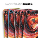 Liquid Abstract Paint V27 - Skin-Kit for the Apple iPhone XR, XS MAX, XS/X, 8/8+, 7/7+, 5/5S/SE (All iPhones Available)