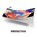 Liquid Abstract Paint V28 - Premium Protective Decal Skin-Kit for the Apple Credit Card