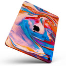Liquid Abstract Paint V28 - Full Body Skin Decal for the Apple iPad Pro 12.9", 11", 10.5", 9.7", Air or Mini (All Models Available)