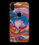 Liquid Abstract Paint V28 - iPhone XS MAX, XS/X, 8/8+, 7/7+, 5/5S/SE Skin-Kit (All iPhones Available)
