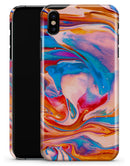 Liquid Abstract Paint V28 - iPhone X Clipit Case
