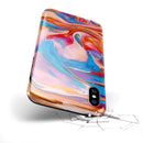 Liquid Abstract Paint V28 - iPhone X Swappable Hybrid Case