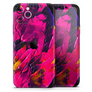 Liquid Abstract Paint V29  - Protective Skin Wrap & Decal – Compatible with iPhone SE to iPhone 17 Pro Max (All Models)