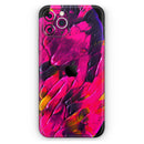 Liquid Abstract Paint V29  - Protective Skin Wrap & Decal – Compatible with iPhone SE to iPhone 17 Pro Max (All Models)