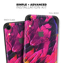 Liquid Abstract Paint V29 - Skin-Kit for the Apple iPhone XR, XS MAX, XS/X, 8/8+, 7/7+, 5/5S/SE (All iPhones Available)