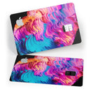 Liquid Abstract Paint V2 - Premium Protective Decal Skin-Kit for the Apple Credit Card