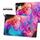Liquid Abstract Paint V2 - Premium Protective Decal Skin-Kit for the Apple Credit Card