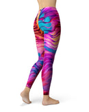 Liquid Abstract Paint V2 - All Over Print Womens Leggings / Yoga or Workout Pants