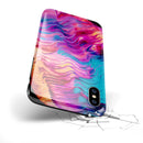Liquid Abstract Paint V2 - iPhone X Swappable Hybrid Case