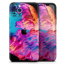 Liquid Abstract Paint V2  - Protective Skin Wrap & Decal – Compatible with iPhone SE to iPhone 17 Pro Max (All Models)