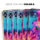 Liquid Abstract Paint V2  - Protective Skin Wrap & Decal – Compatible with iPhone SE to iPhone 17 Pro Max (All Models)