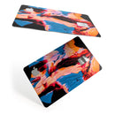 Liquid Abstract Paint V30 - Premium Protective Decal Skin-Kit for the Apple Credit Card