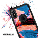 Liquid Abstract Paint V30 - Skin Kit for the iPhone OtterBox Cases