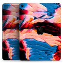 Liquid Abstract Paint V30 - Full Body Skin Decal for the Apple iPad Pro 12.9", 11", 10.5", 9.7", Air or Mini (All Models Available)