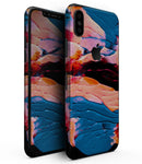 Liquid Abstract Paint V30 - iPhone XS MAX, XS/X, 8/8+, 7/7+, 5/5S/SE Skin-Kit (All iPhones Available)