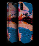 Liquid Abstract Paint V30 - iPhone XS MAX, XS/X, 8/8+, 7/7+, 5/5S/SE Skin-Kit (All iPhones Available)