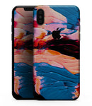 Liquid Abstract Paint V30 - iPhone XS MAX, XS/X, 8/8+, 7/7+, 5/5S/SE Skin-Kit (All iPhones Available)