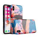 Liquid Abstract Paint V30 - iPhone X Swappable Hybrid Case
