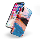 Liquid Abstract Paint V30 - iPhone X Swappable Hybrid Case