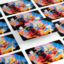 Liquid Abstract Paint V31 - Premium Protective Decal Skin-Kit for the Apple Credit Card