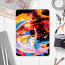 Liquid Abstract Paint V31 - Full Body Skin Decal for the Apple iPad Pro 12.9", 11", 10.5", 9.7", Air or Mini (All Models Available)