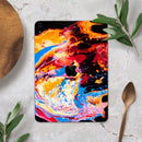 Liquid Abstract Paint V31 - Full Body Skin Decal for the Apple iPad Pro 12.9", 11", 10.5", 9.7", Air or Mini (All Models Available)