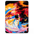 Liquid Abstract Paint V31 - Full Body Skin Decal for the Apple iPad Pro 12.9", 11", 10.5", 9.7", Air or Mini (All Models Available)