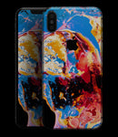 Liquid Abstract Paint V31 - iPhone XS MAX, XS/X, 8/8+, 7/7+, 5/5S/SE Skin-Kit (All iPhones Available)