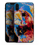 Liquid Abstract Paint V31 - iPhone XS MAX, XS/X, 8/8+, 7/7+, 5/5S/SE Skin-Kit (All iPhones Available)