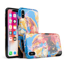 Liquid Abstract Paint V31 - iPhone X Swappable Hybrid Case